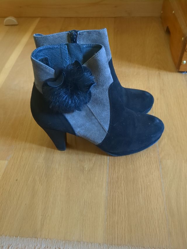 Botines negros marca Pasther 