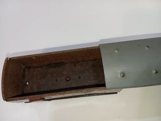 Vagon de tren ingles de chapa. Hornby