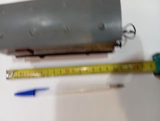 Vagon de tren ingles de chapa. Hornby