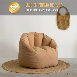 Puff salon de lujo - Puf infantil moderno XXL