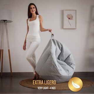 Puff salon de lujo - Puf infantil moderno XXL