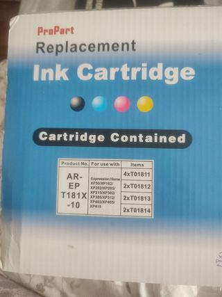 Cartuchos compatibles epson