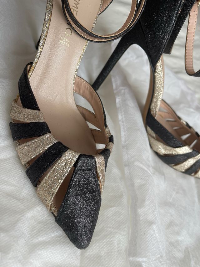 ZAPATOS NUEVOS TACÓN FIESTA