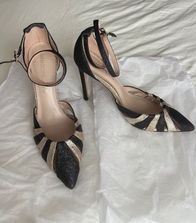 ZAPATOS NUEVOS TACÓN FIESTA