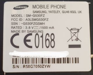 Samsung Grand Prime SM-G530FZ batería extra