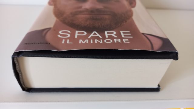 Romanzo Spare il minore usato principe harry