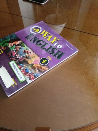 Libro de inglés "Way to English" 4 ESO