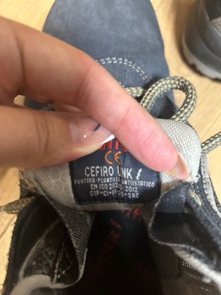 zapatos de seguridad talla 40