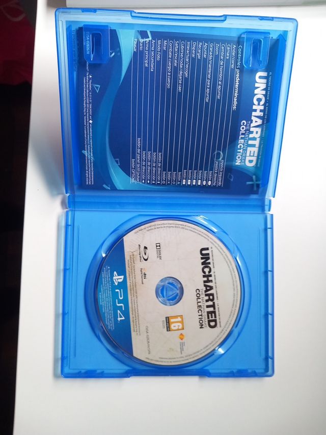 JUEGOS PS4 :Uncharteds 1,2,3