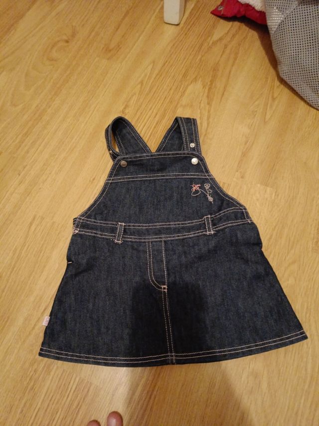 Vestido tejano niña