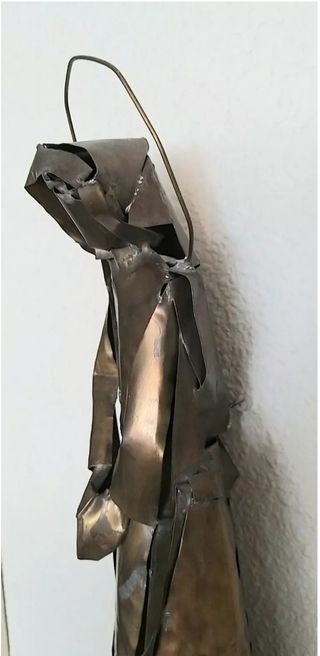 Joaquín Rubio Camín. Escultura Virgen 1957.