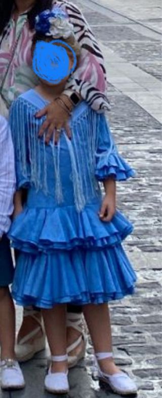 Traje gitana niña 7-8 años