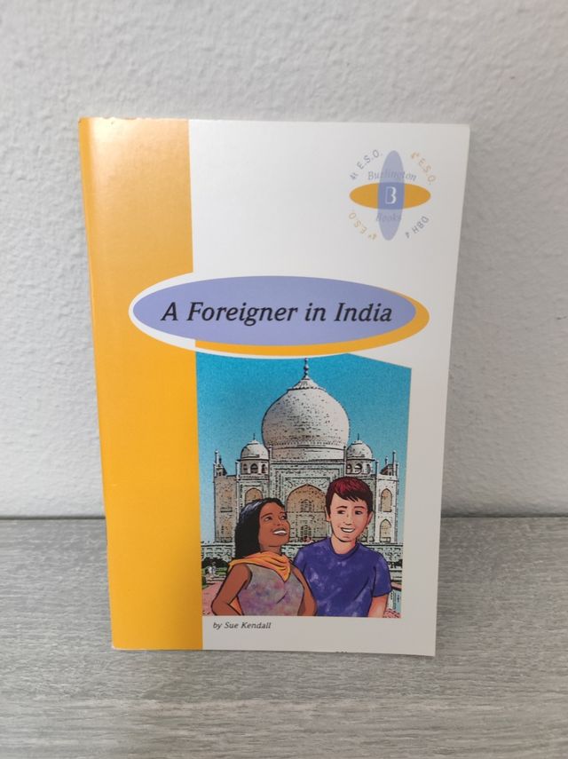 Libro inglés A Foreigner in India