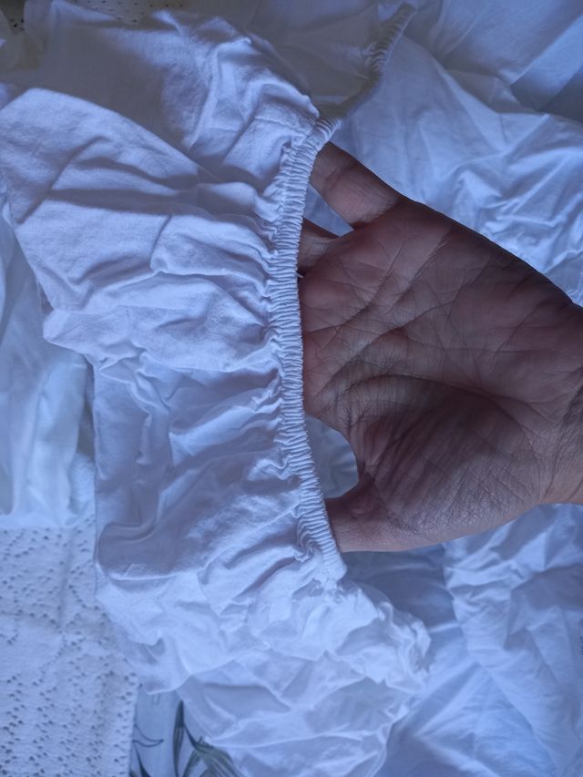 Lote sábanas bajeras cuna, colcha bebé 