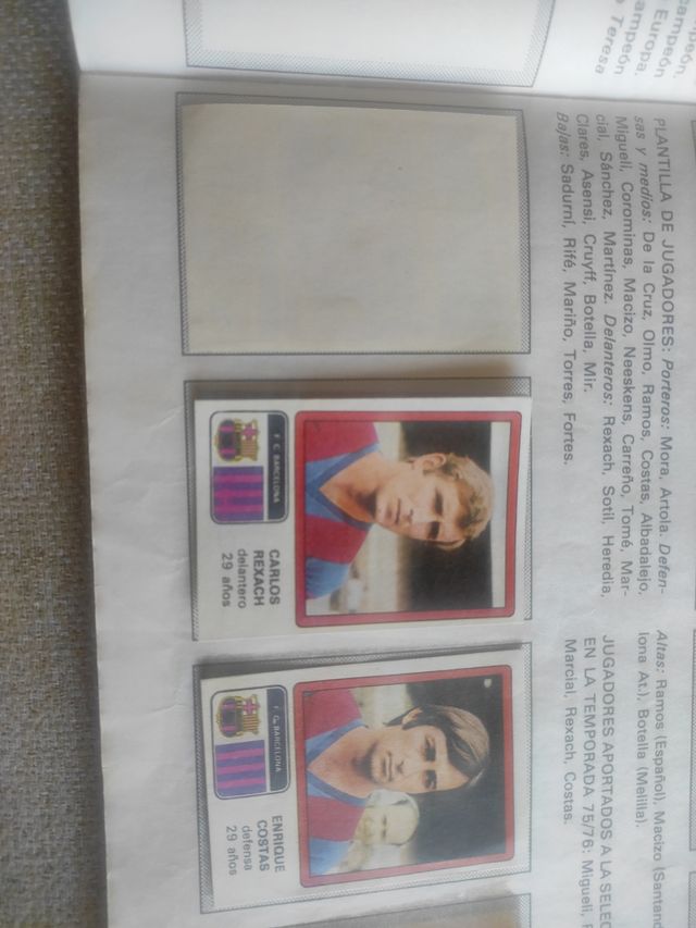 Cromo Johan Cruyff 1976-1977 ed vulcano Panini