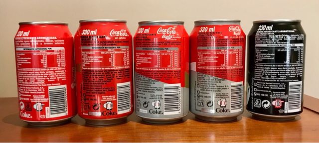 Lata Coca Cola euro y mundial fútbol campeones