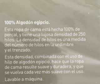 Funda de almohada cuadrada 65 x 65 cm percal