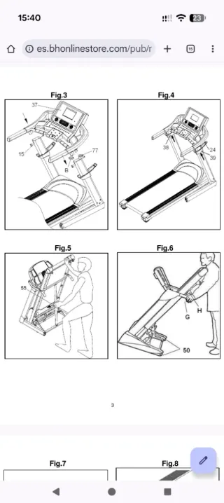 Cinta de Correr BH ZX7