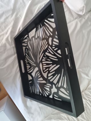 Bandeja madera decorada maison du monde