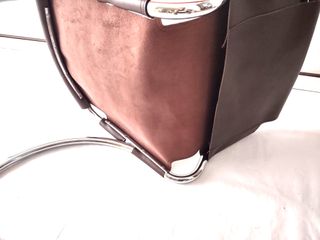 Poltrona Sedia anni 70 stile Van de Rohe  (Sillón)