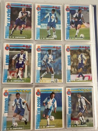 Álbum y cartas de La Liga 2002-2003