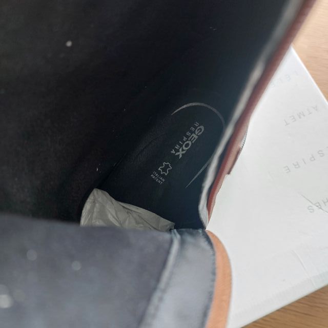 T37,5 Botas Geox Piel Nuevas marrones