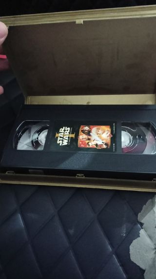 Star wars la amenaza fantasma VHS