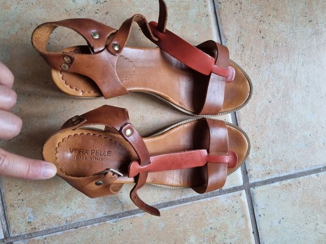 Scarpe donna 38 pelle come nuove