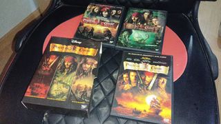 Trilogía Piratas del caribe DVD