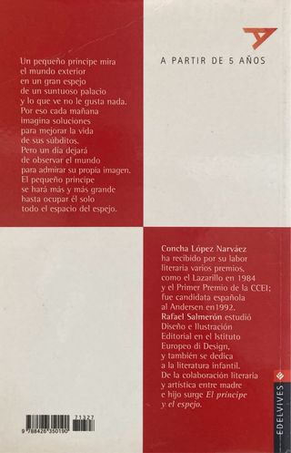 Libro infantil “El príncipe y el espejo”