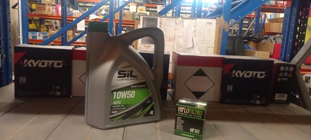 Kit cambio aceite 10×50 100%sintetico