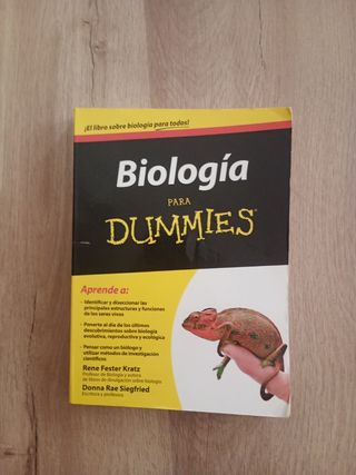 Libro de Biología para dummies