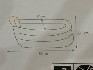 Bañera hinchable bebés JANÉ