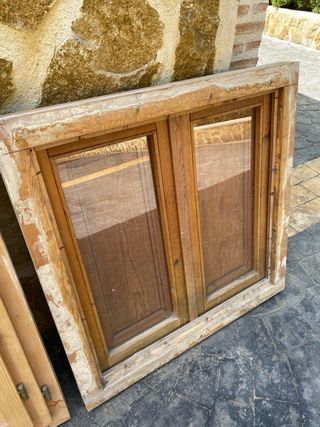 Ventanas de madera maciza