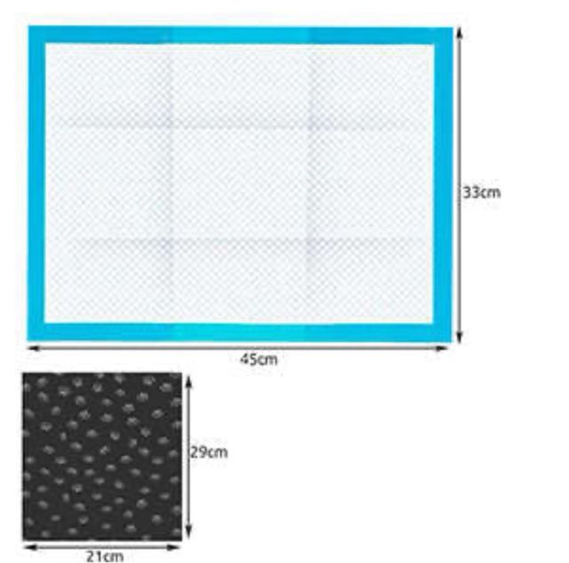 Almohadilla absorbente, 100 unidades 60cm x 40cm