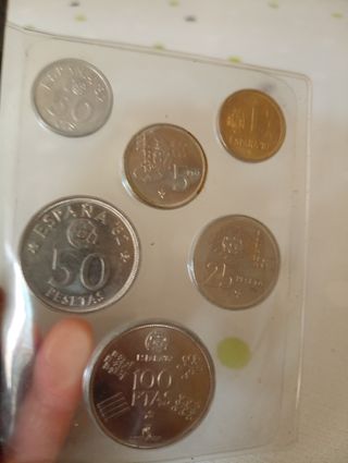 Monedas conmemorativas mundial 82