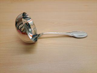 Mestolo vintage argento 800