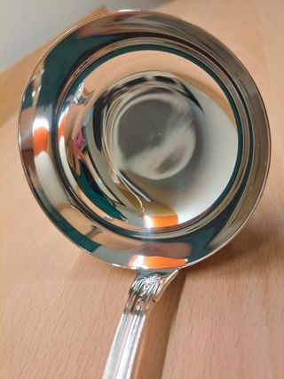 Mestolo vintage argento 800