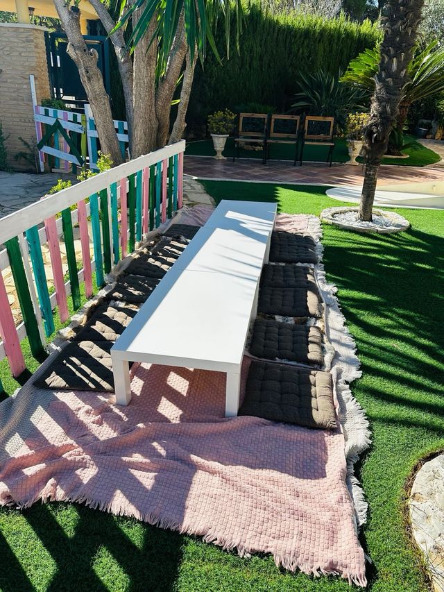 Mesas picnic alquiler