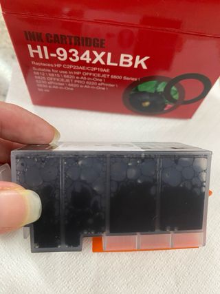 Cartucho de tinta 934 xl compatible nuevo