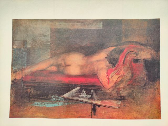 70 50 Pietro Annigoni stampa quadrò