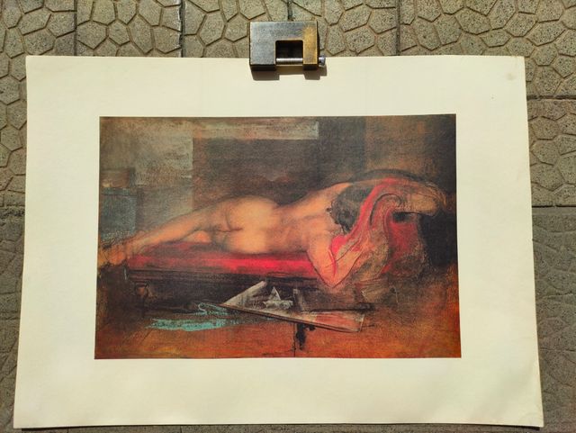 70 50 Pietro Annigoni stampa quadrò