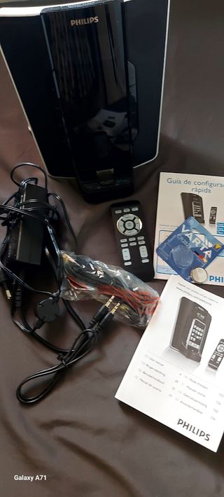 Sistema de audio sobremesa  para iphone