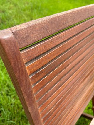 Sillas de teca de jardín (7)