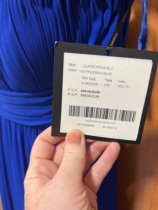 VESTIDO FIESTA PRONOVIAS