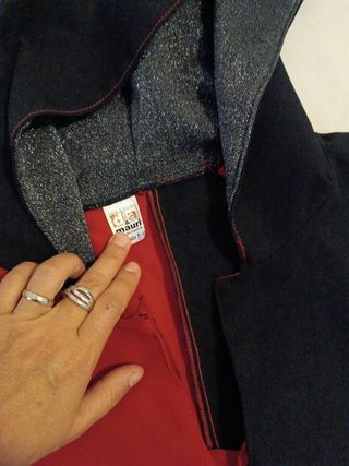 Casaca con capucha moros y cristianos