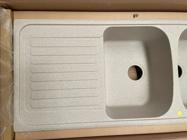 Fregadero de cuarzo de cocina empotrado HR1162