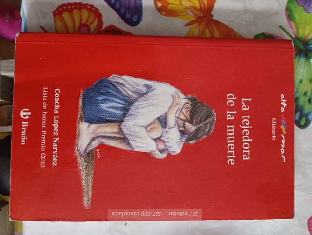 Libro la tejedora de la muerte