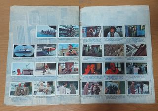 Colección de cromos antigua Spiderman