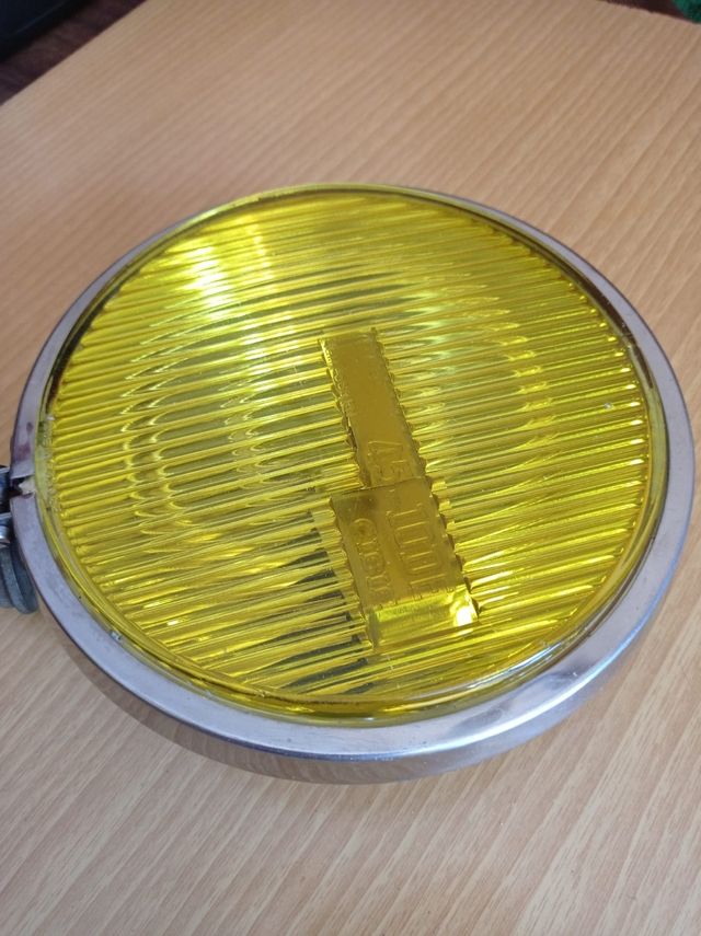 Faro redondo amarillo universal 12V CIBIE.